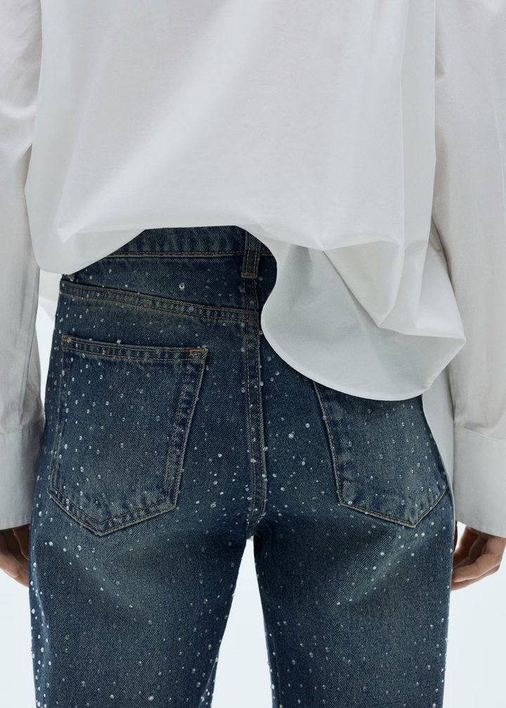Rhinestone Spark Jeans