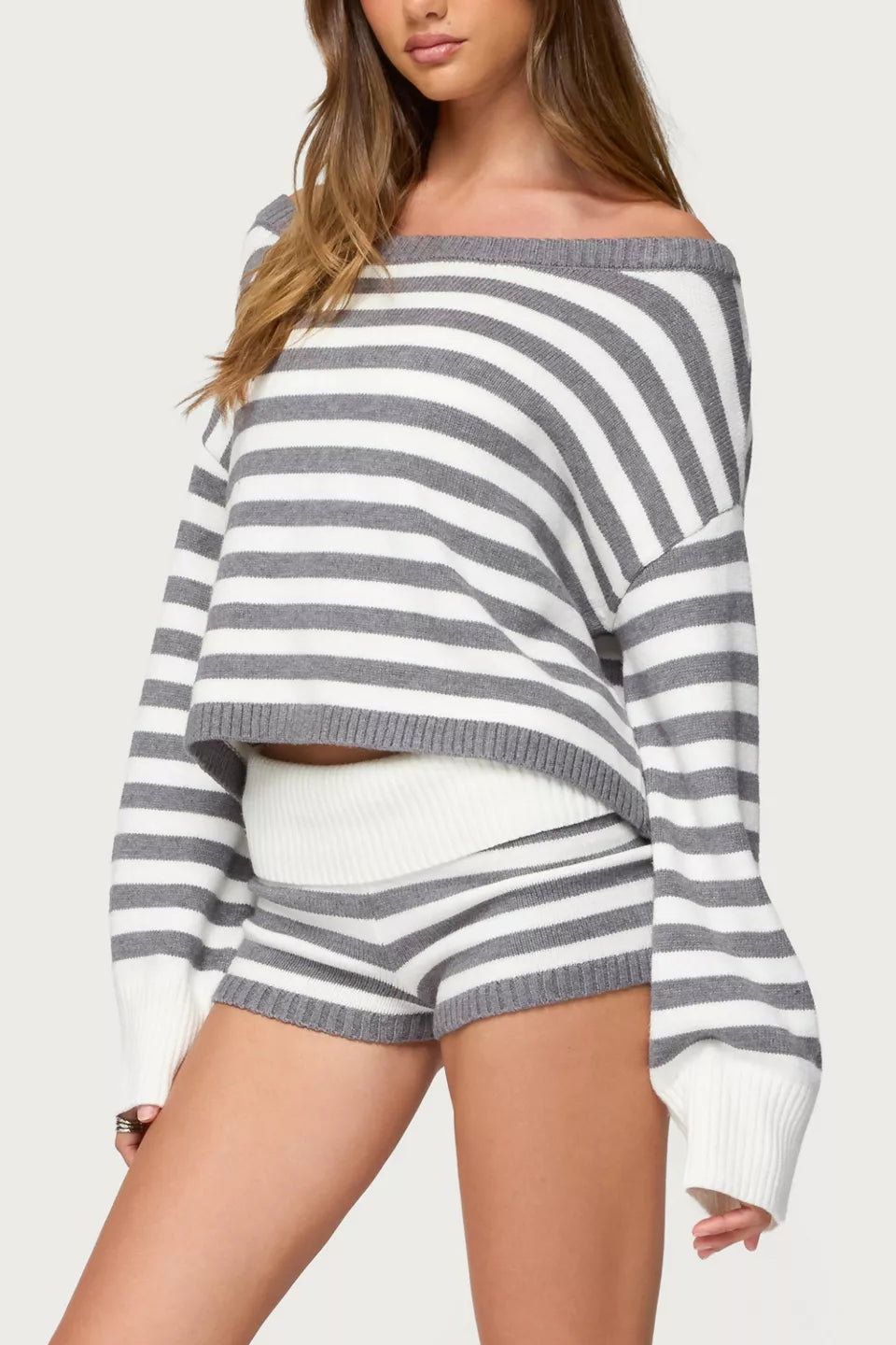 Foldover Knit Shorts