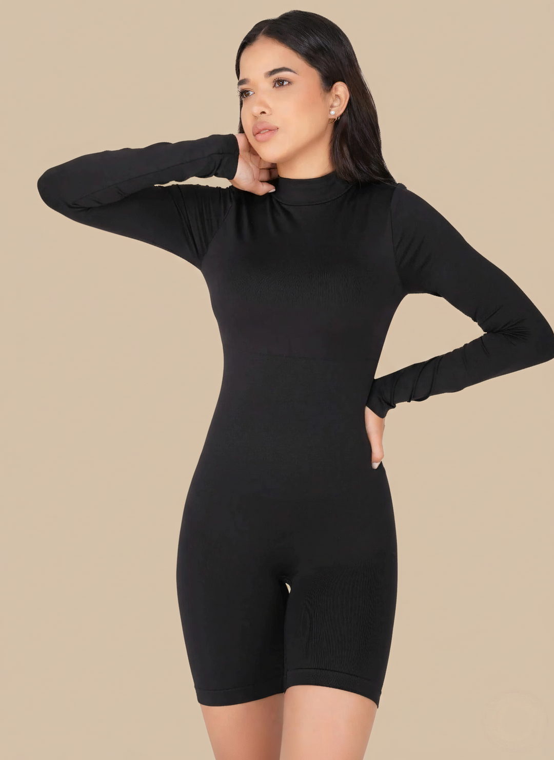 Midnight Sculpt Romper