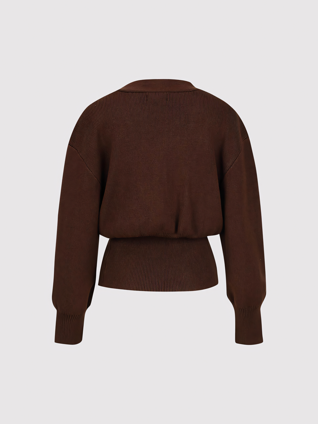 V-Neck Knitted Cardigan