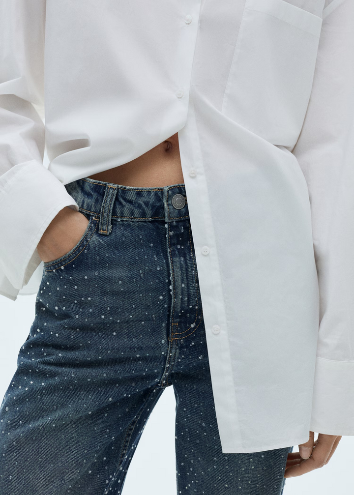 Rhinestone Spark Jeans