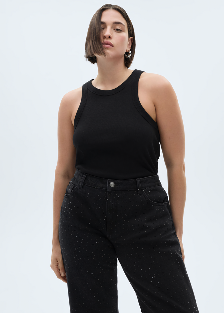 Rhinestone Spark Jeans