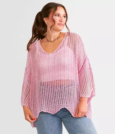 Boxy Washed Sweater