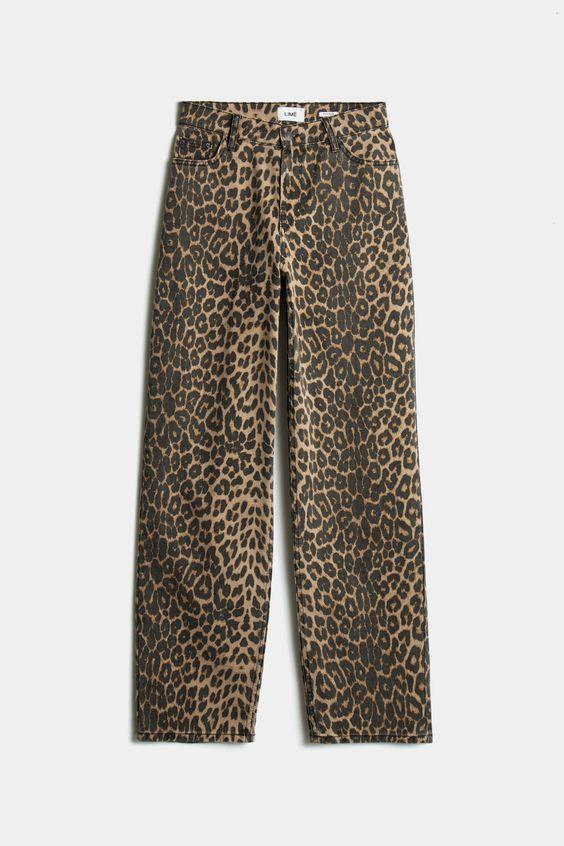 Leopard Jeans