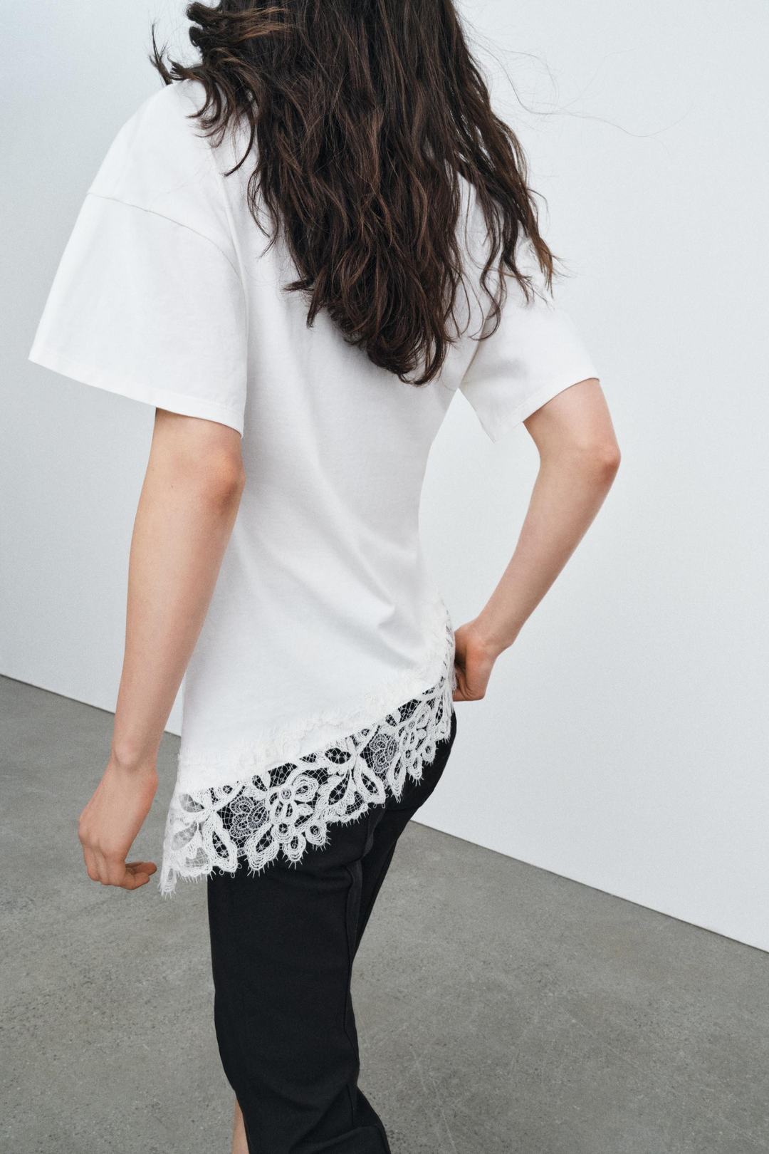 Heavy Cotton Lace T-Shirt