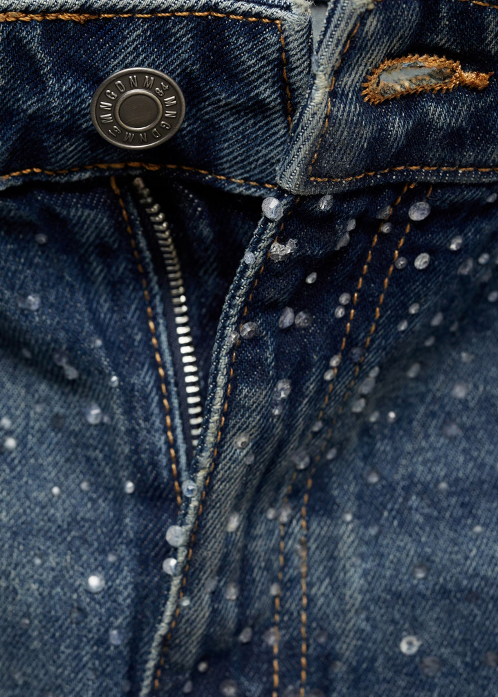 Rhinestone Spark Jeans