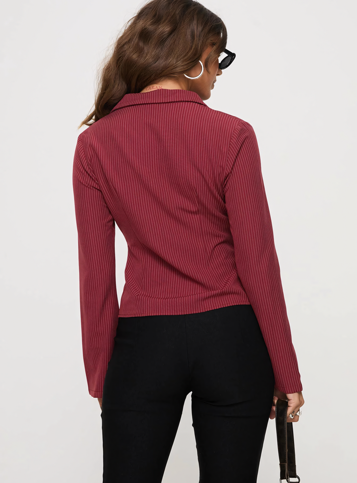 Anni pinstripe shirt