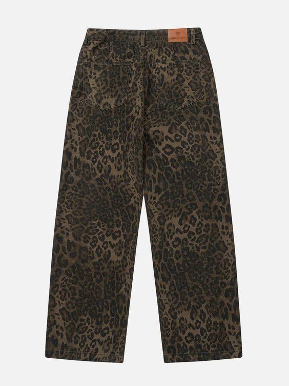 Leopard Jeans