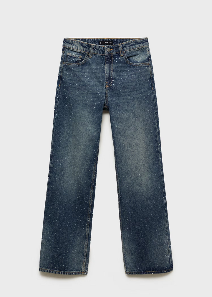 Rhinestone Spark Jeans