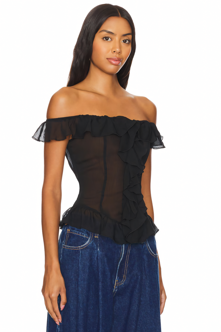Timeless Ruffle Top