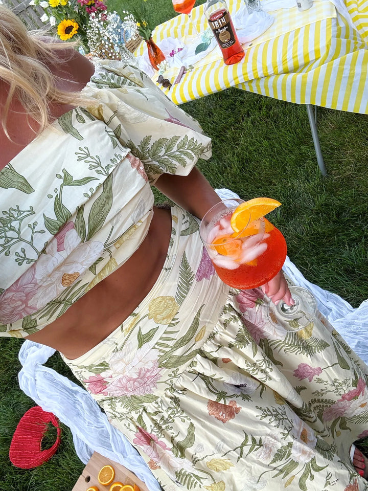 Floral Garden Skirt