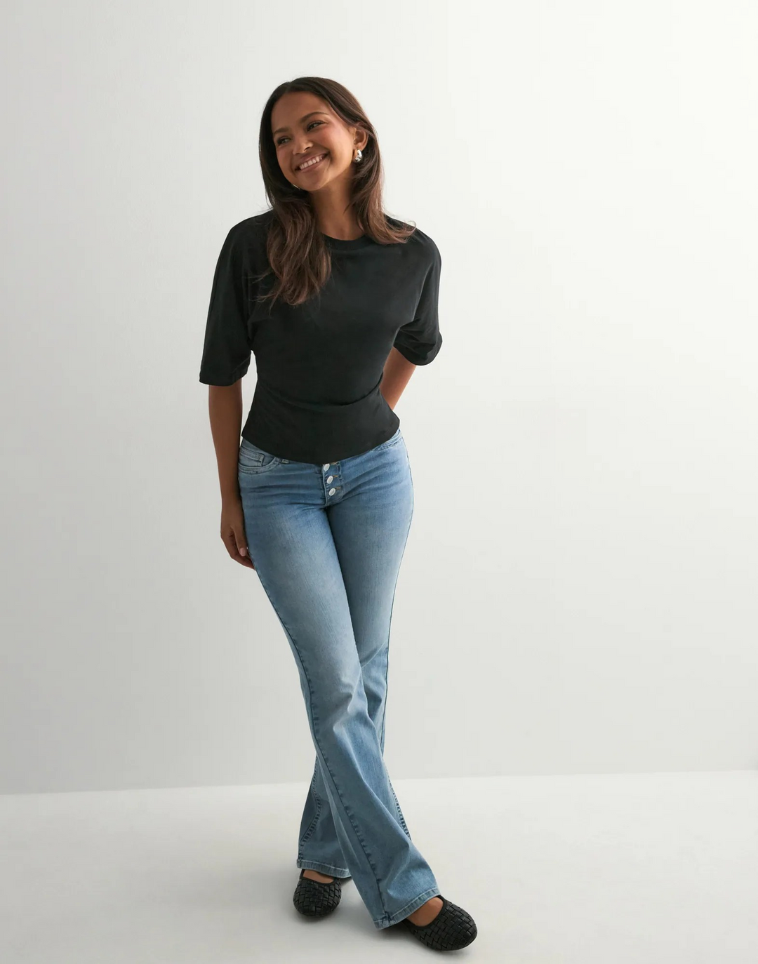 Open Back Tie Tee