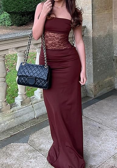Burgundy Maxi Dress