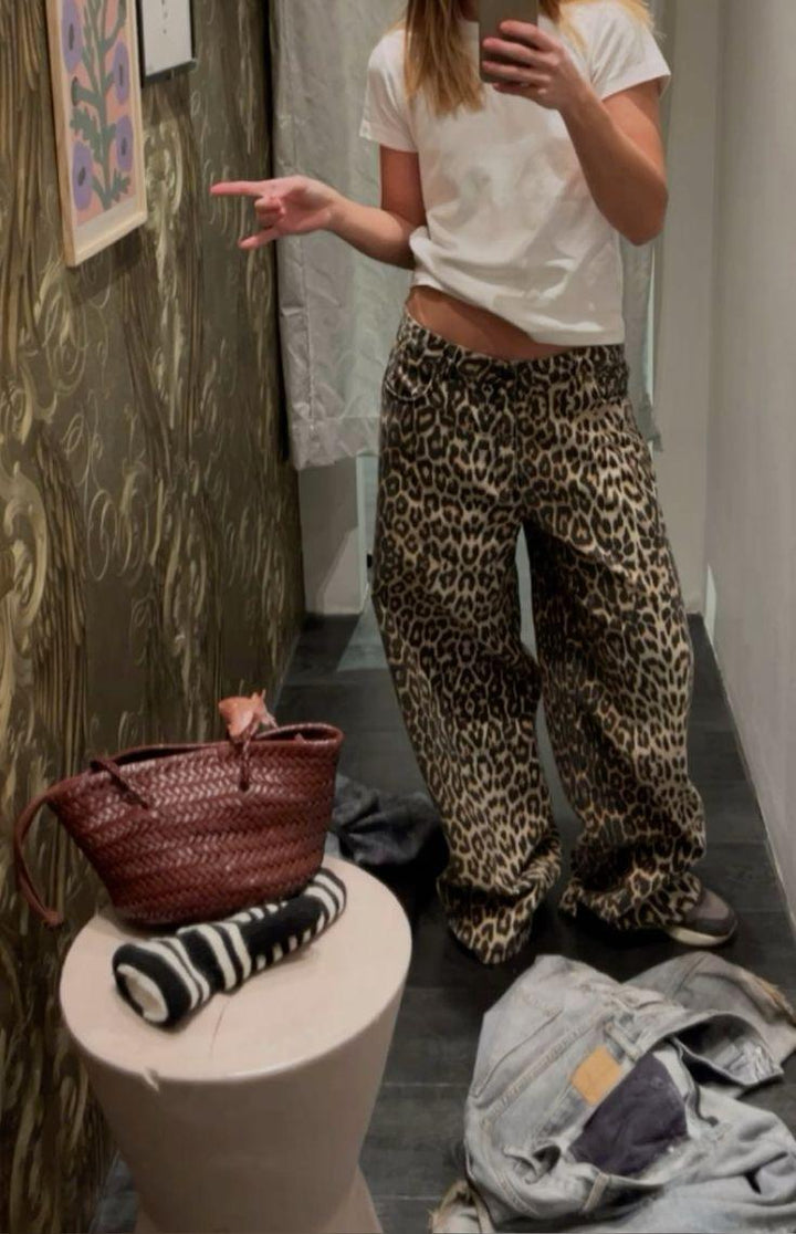 Leopard Jeans