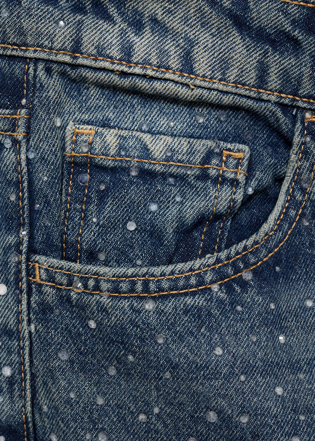 Rhinestone Spark Jeans
