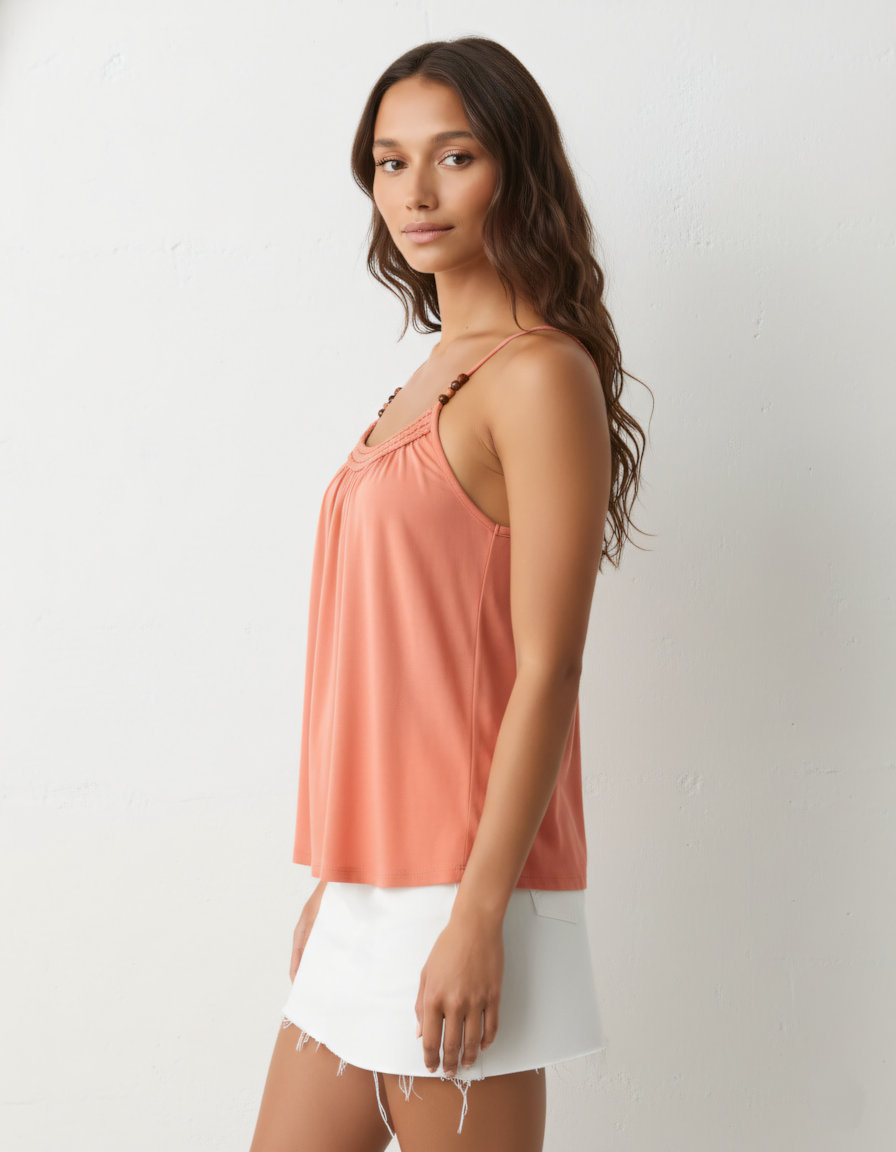 Braided Bead Cami