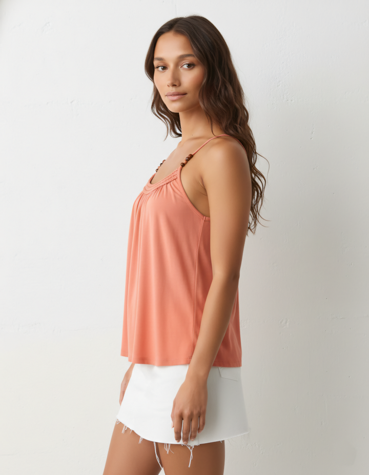 Braided Bead Cami