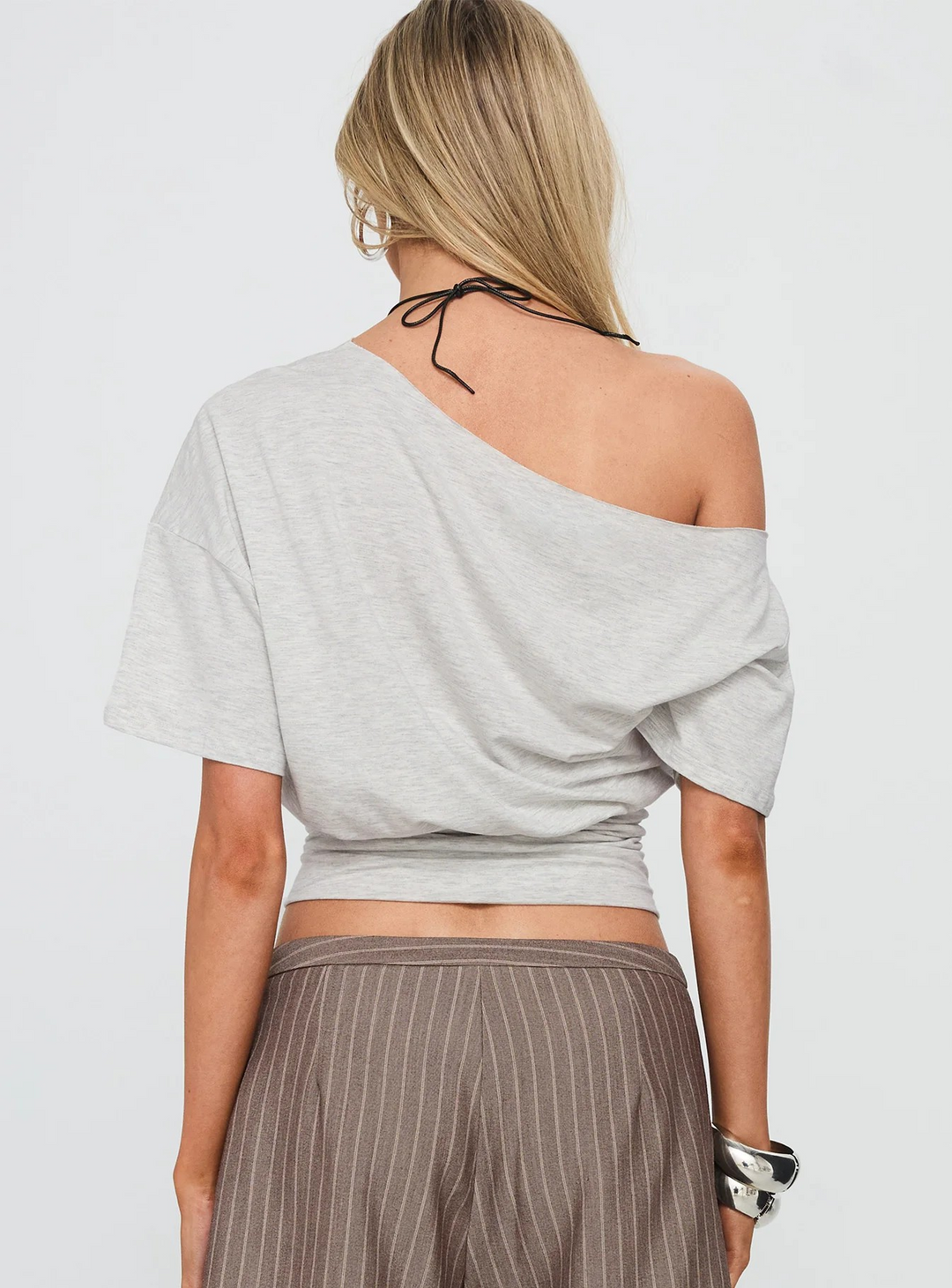 Off Shoulder Drapey Top