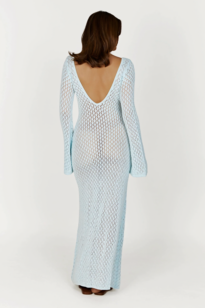 Kayleigh Crochet Fishtail Maxi Dress
