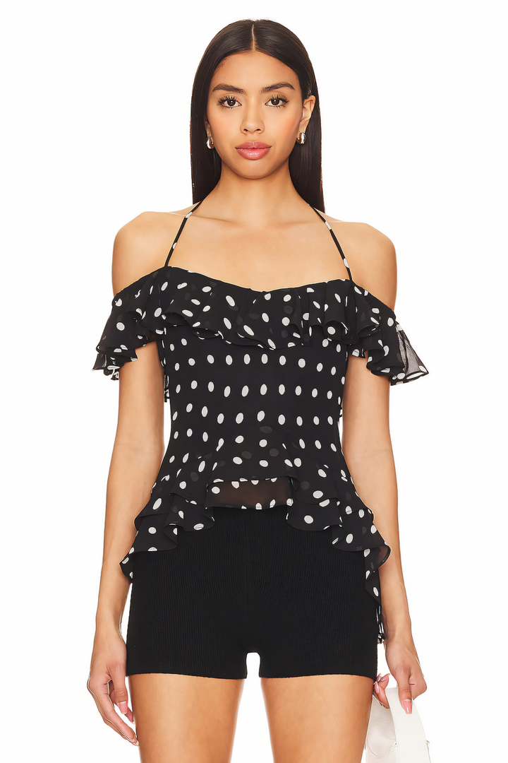 Parisian Polka Peplum