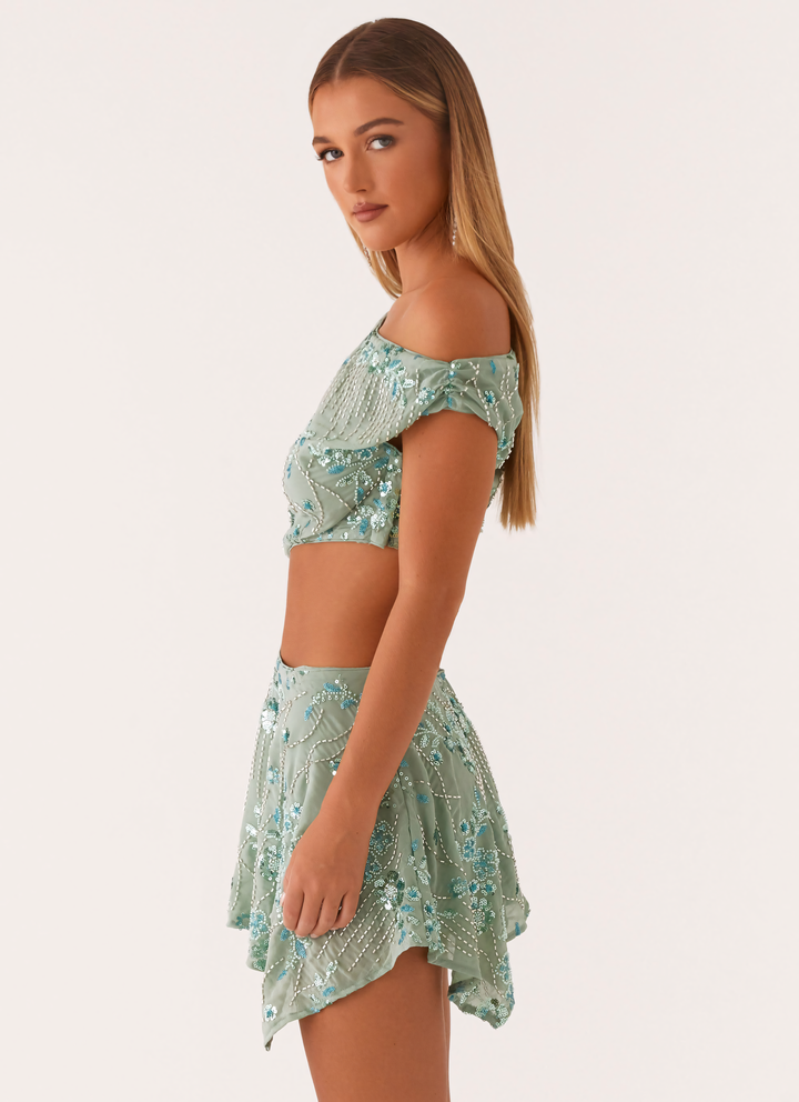 Aletta Sequin Mini Dress