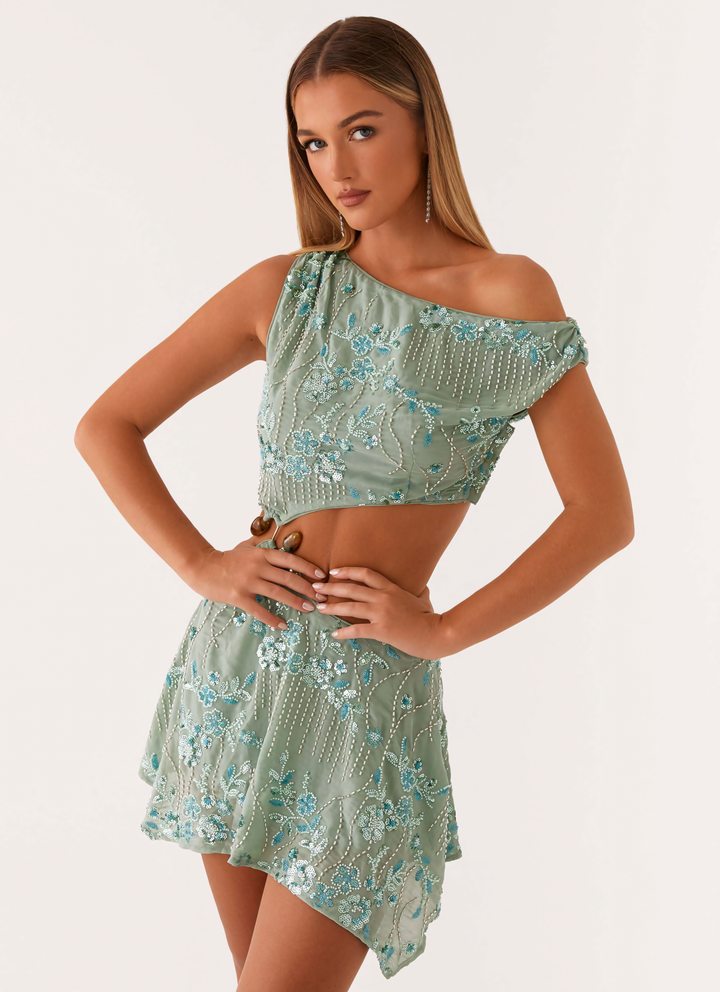 Aletta Sequin Mini Dress
