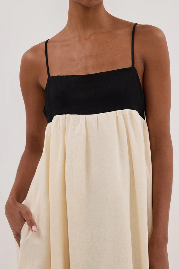 LINEN MAXI DRESS