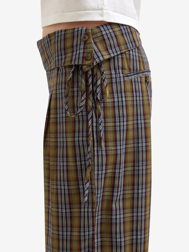 Checked Fia Trouser