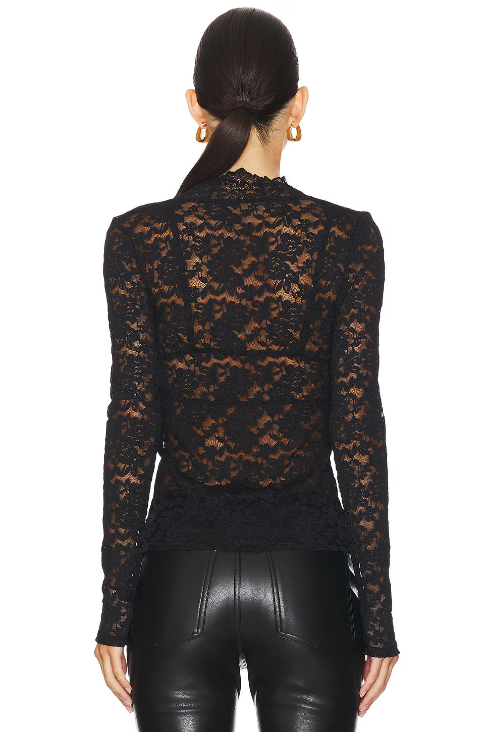 Lace Long Sleeve Top