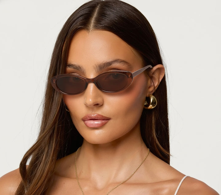 Oval Frame Sunglasses