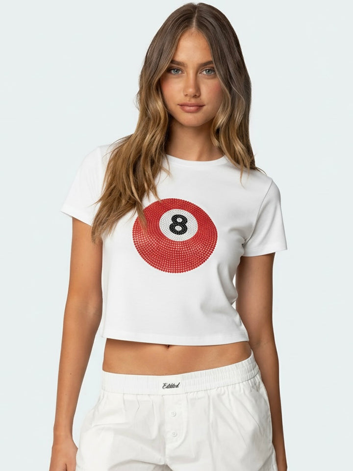 8ball crop top