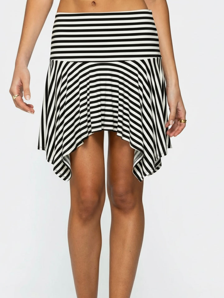 Striped skirt