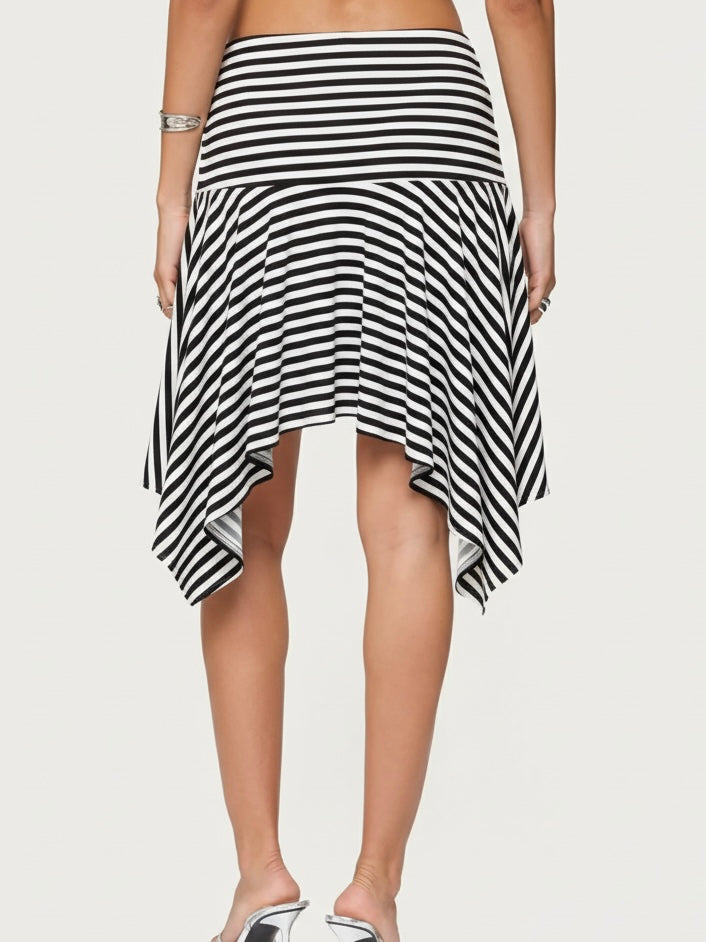 Striped skirt