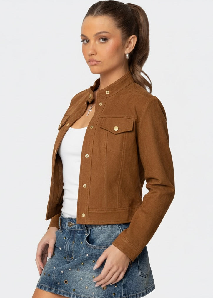 Suede jacket