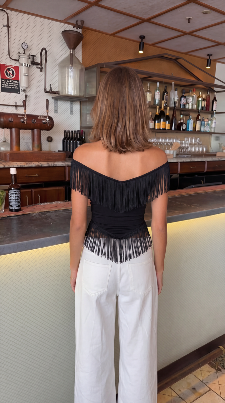 Fringe V Top