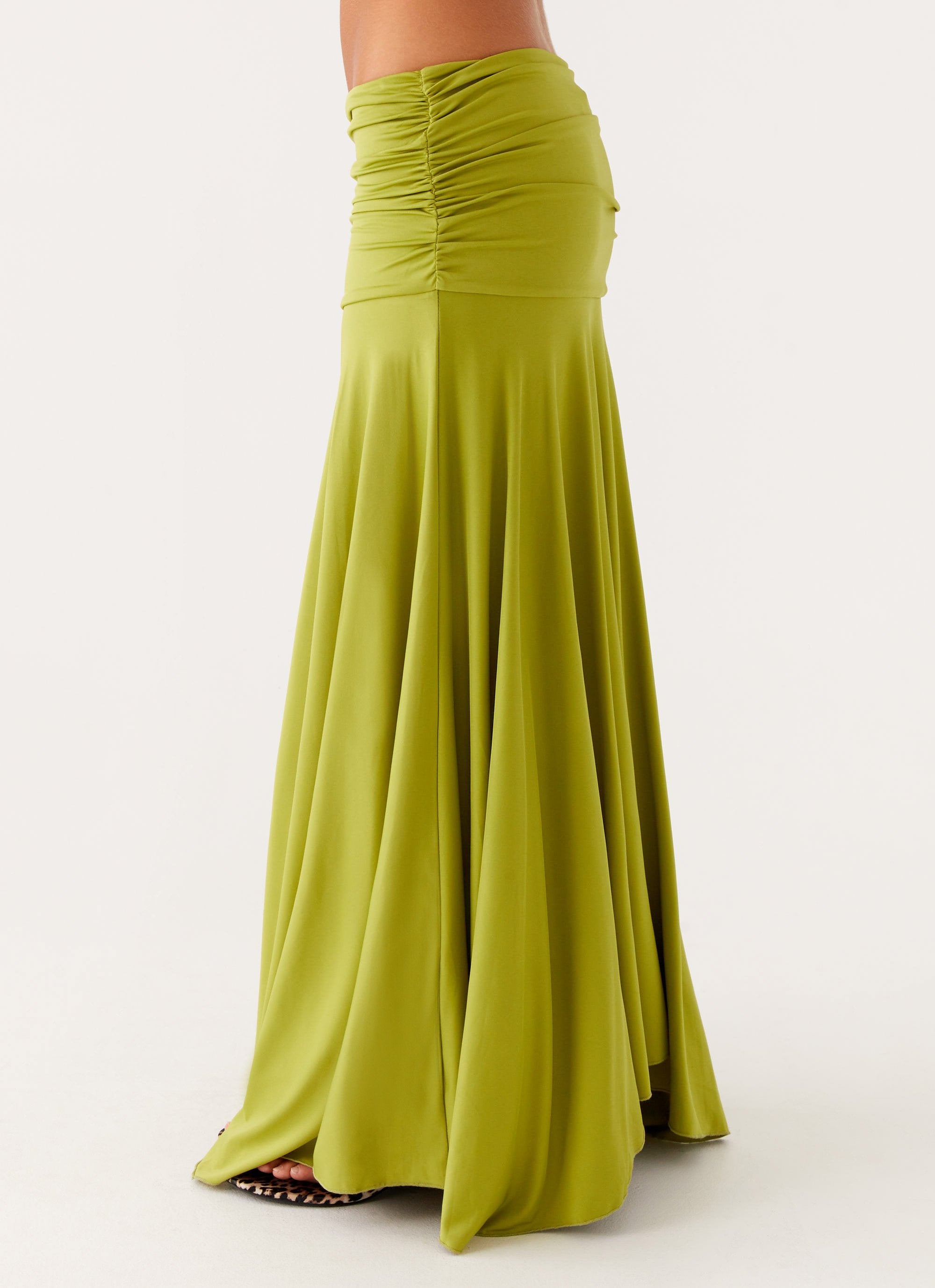 Liana Ruched Maxi Set – Charlie Suede