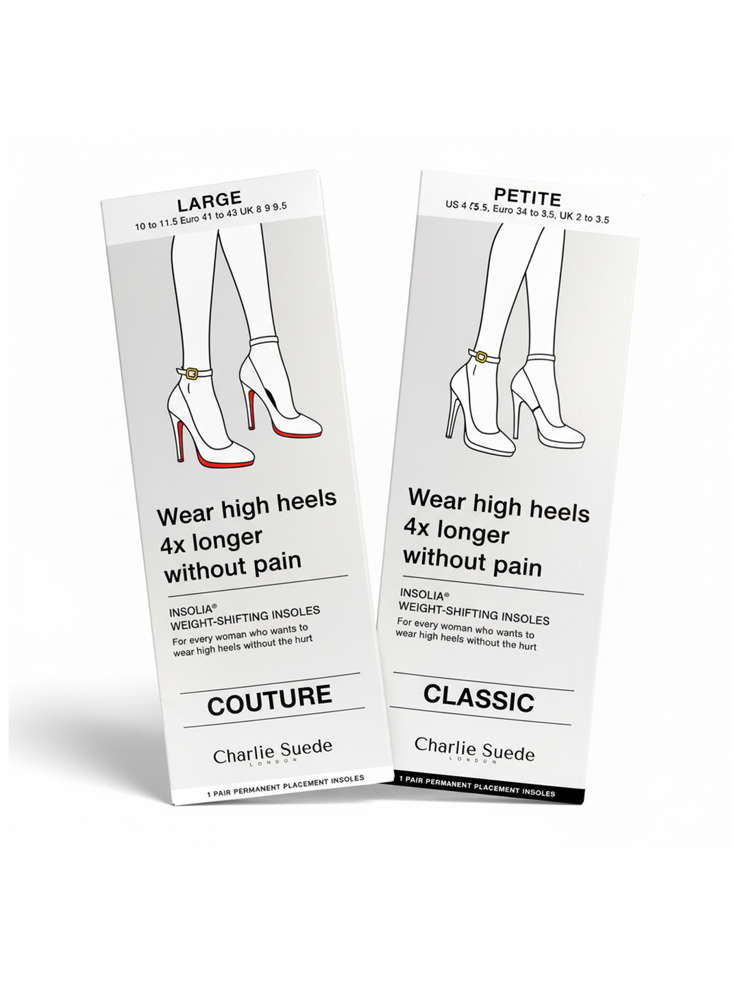 Weightshift Comfort Insoles for High Heels