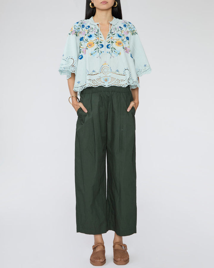 Celia Embroidery Top