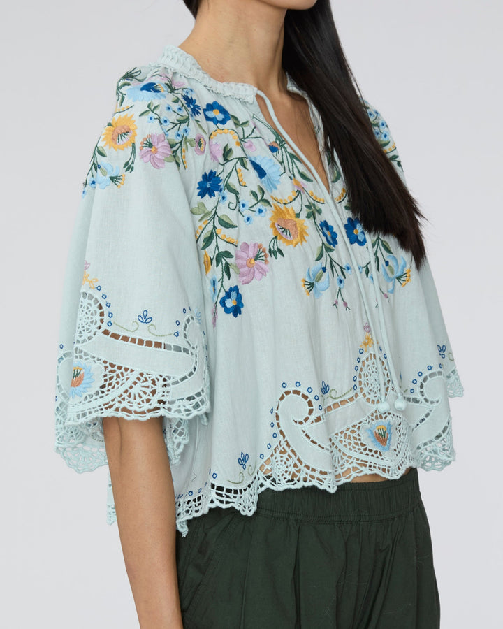 Celia Embroidery Top