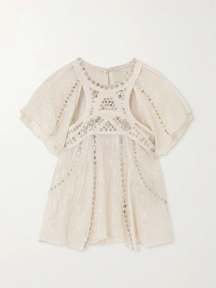 Nora lurex blouse
