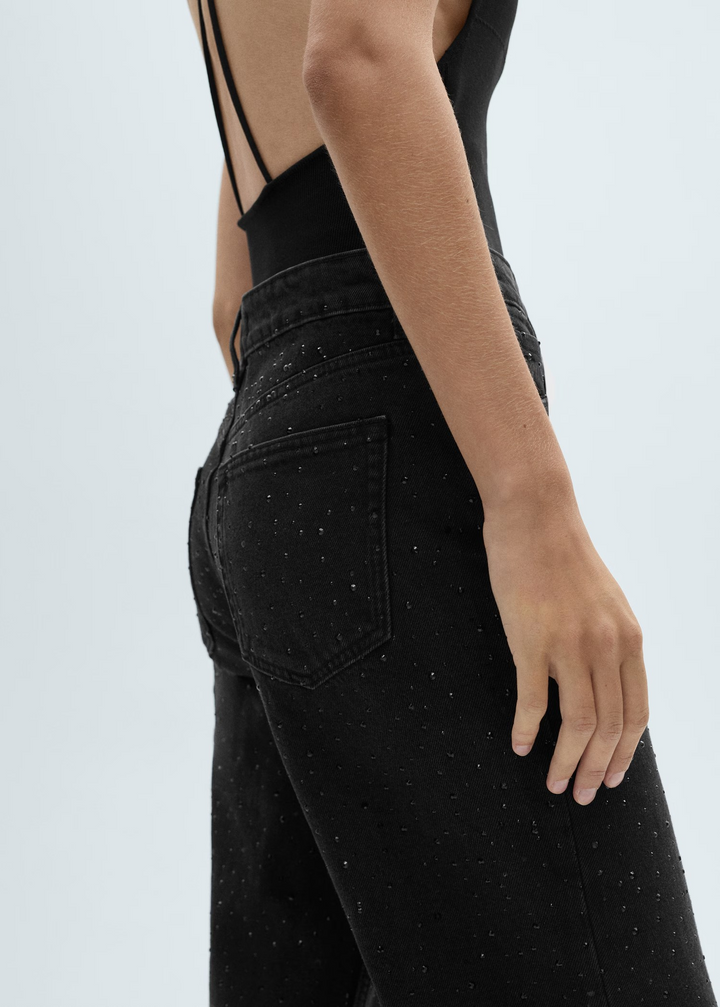 Rhinestone Spark Jeans