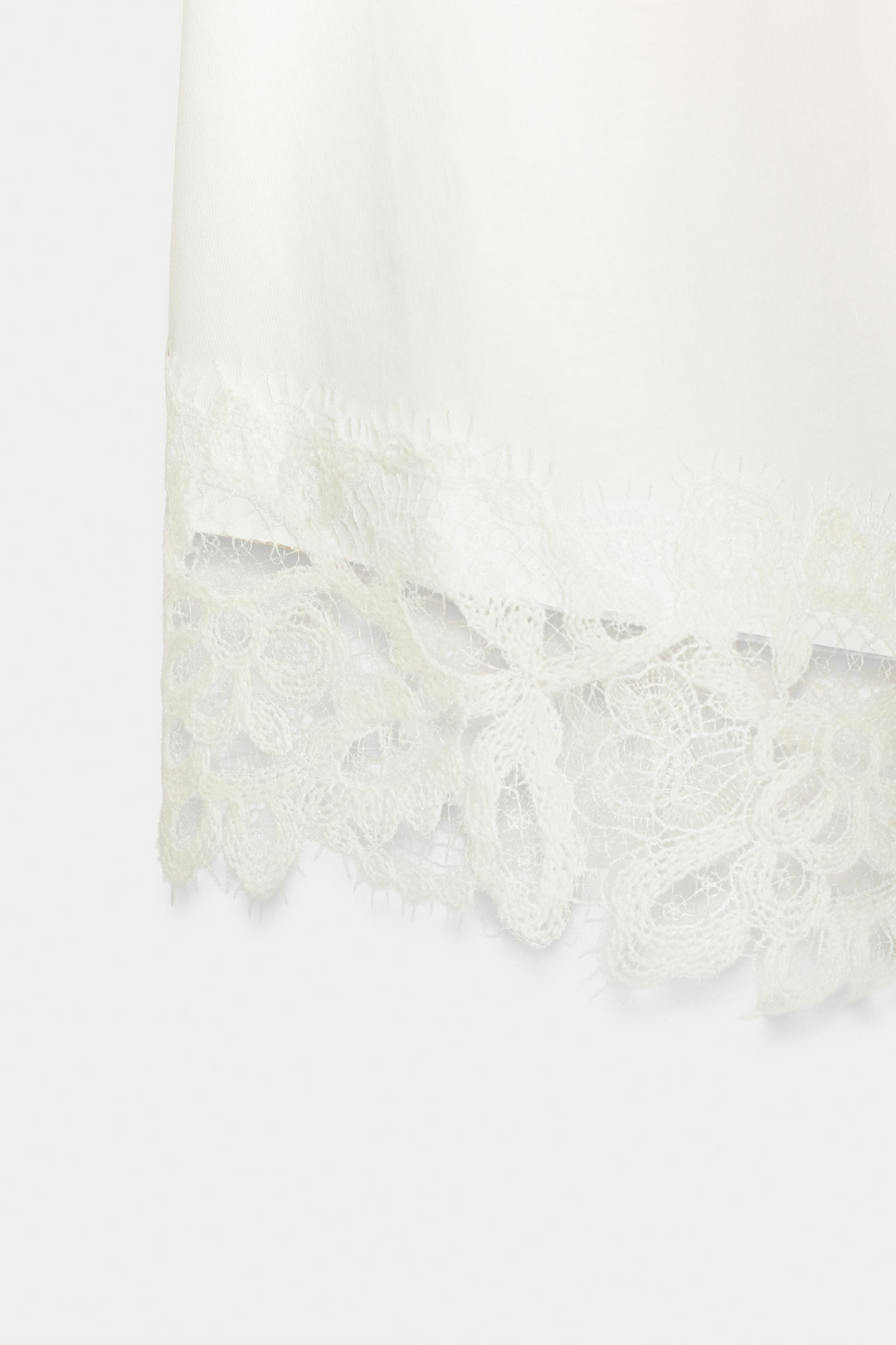 Heavy Cotton Lace T-Shirt