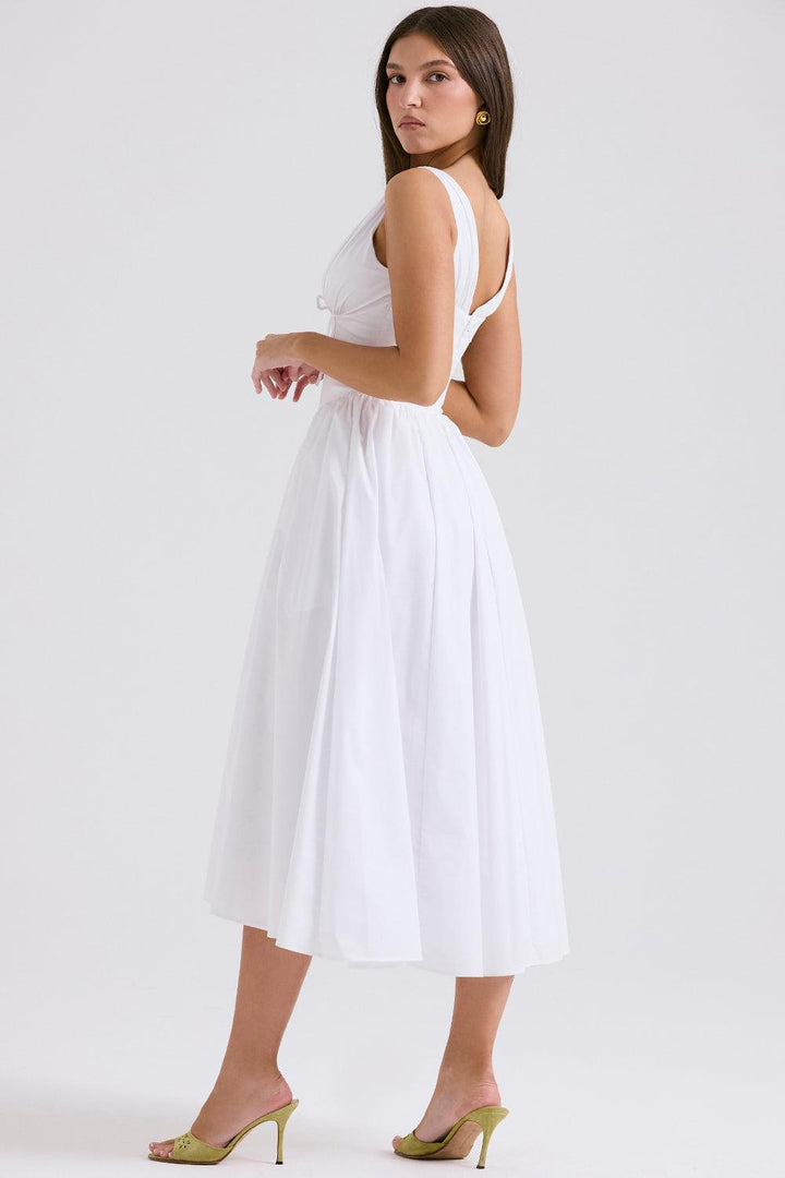 Emmelina Cotton Corset Dress