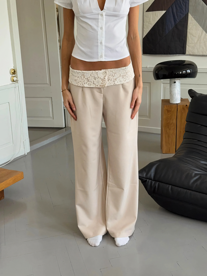 Maison Lace Trousers