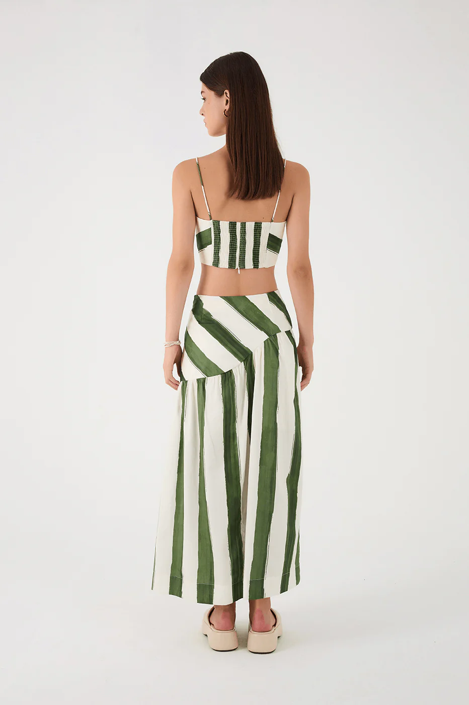 Verde Vista Maxi Skirt