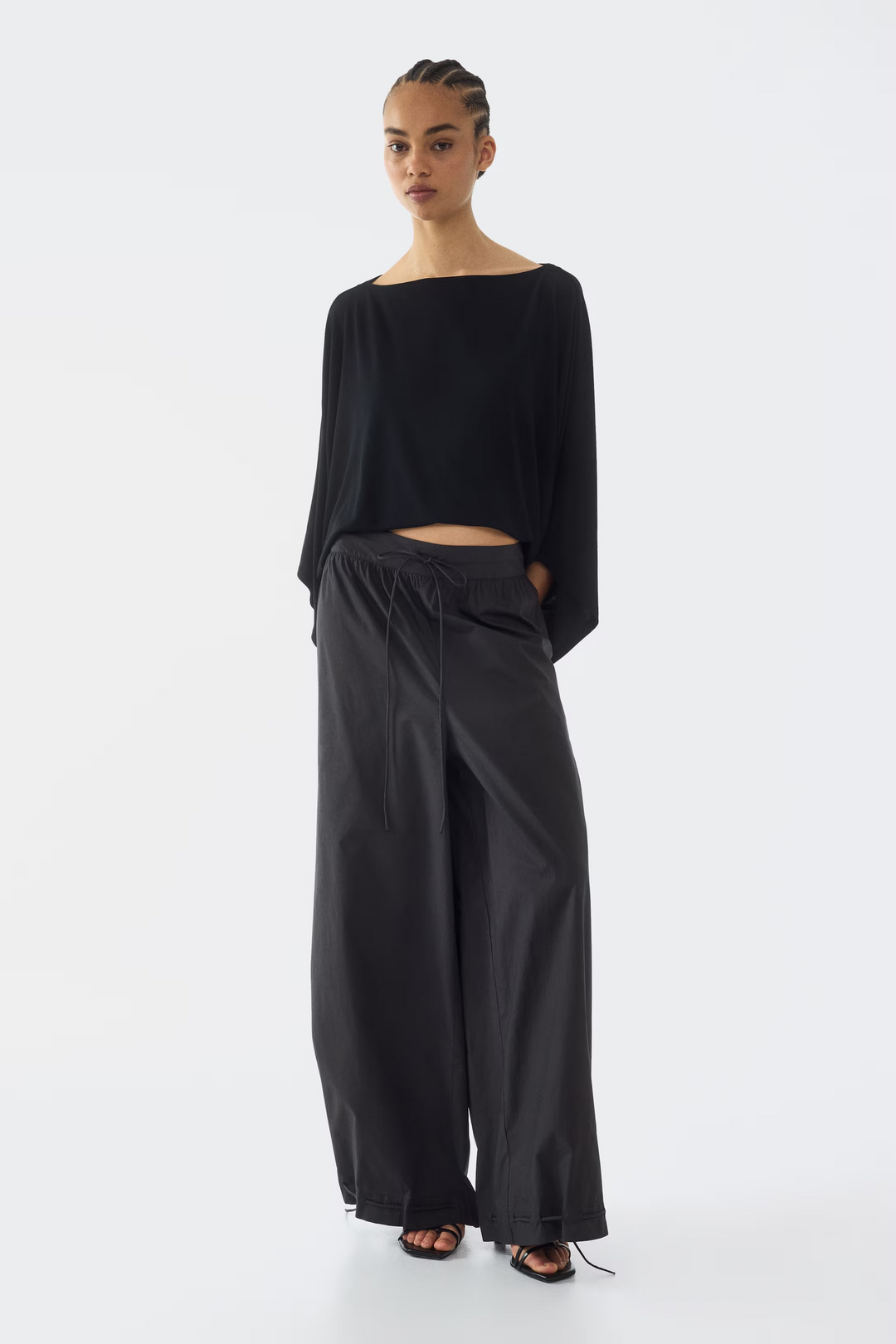 Batwing Sleeved Top