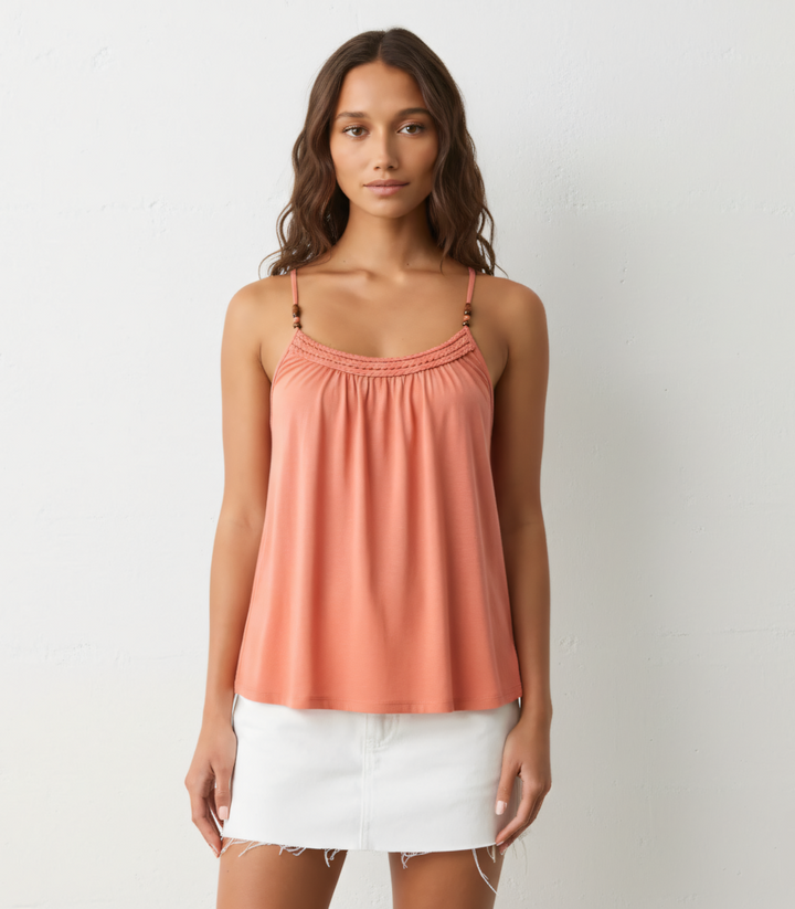 Braided Bead Cami