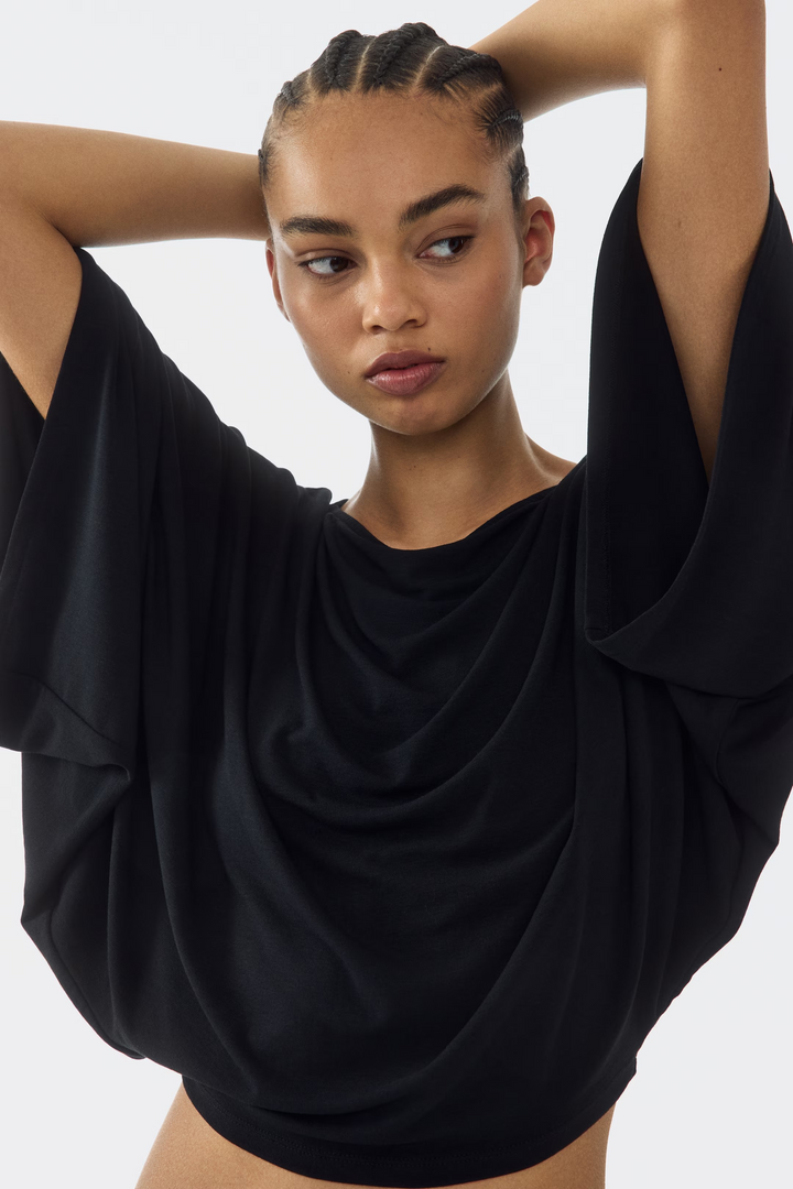 Batwing Sleeved Top
