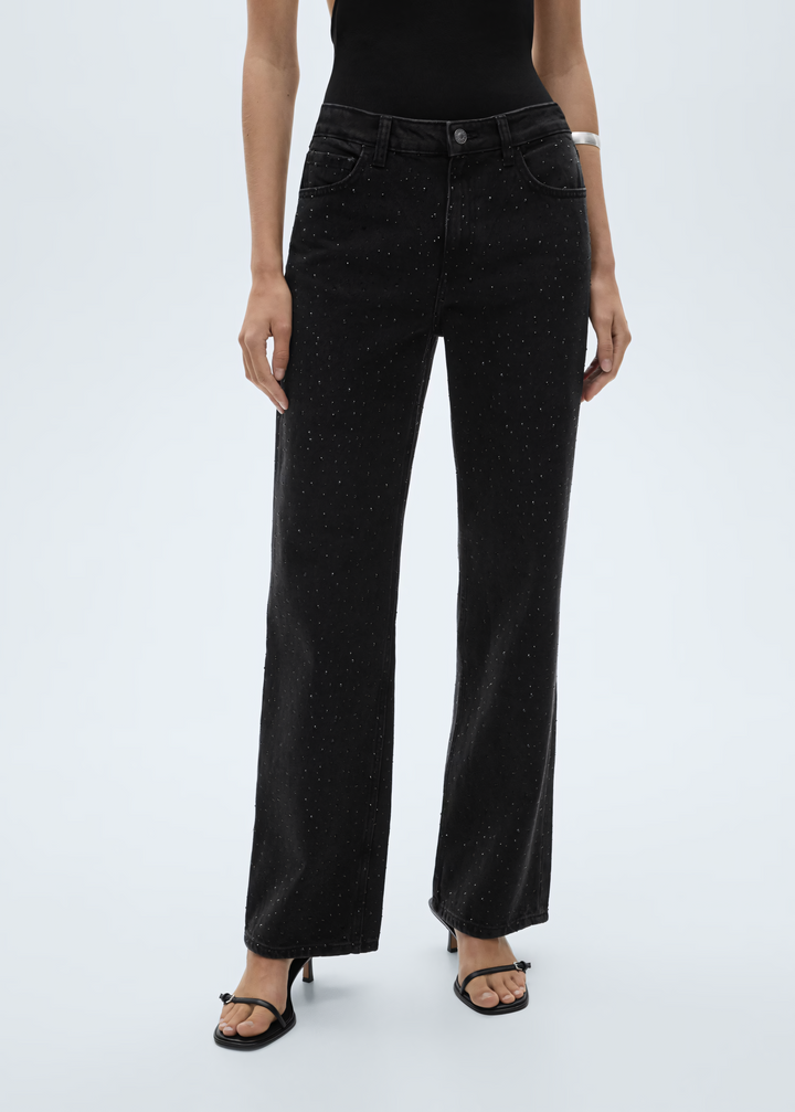 Rhinestone Spark Jeans
