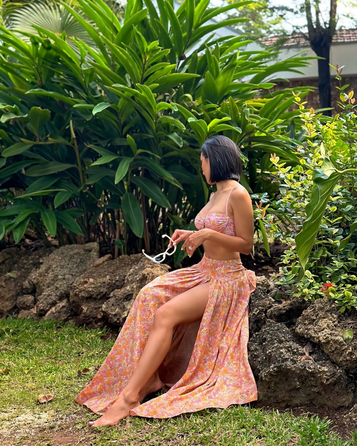 Peach Aura Skirt
